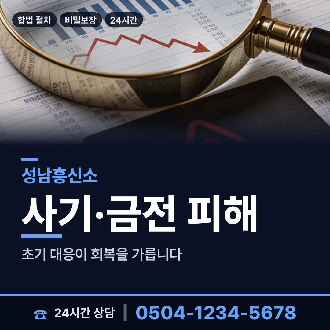 성남 정자1동 임직원비위 상담 안내
